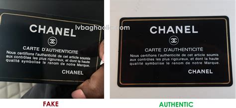 how to detect real chanel bag|authenticity card Chanel.